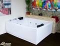 BAHAMA 190 X 145 VASCA DA BAGNO IDROMASSAGGIO DUE POSTI