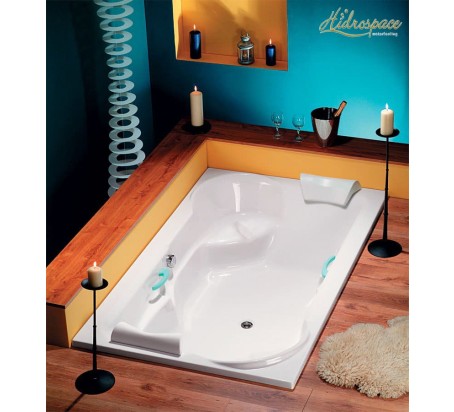 FLIPPER 200 x 120  VASCA DA BAGNO MINIPISCINA RETTANGOLARE