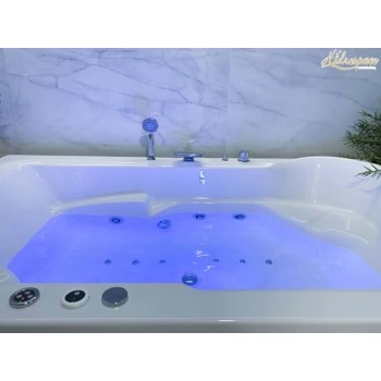 FLIPPER DUO 200 X 120 VASCA DA BAGNO IDROMASSAGGIO CON SEDUTE 