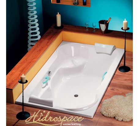 Vasca Da Bagno Esterna.Flipper 200x120 Vasca Da Bagno Rettangolare