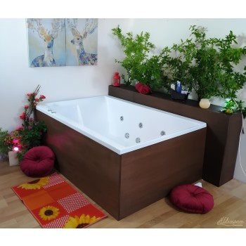 MINIMAL 180 X 120 VASCA BAGNO IDROMASSAGGIO DUE POSTI 