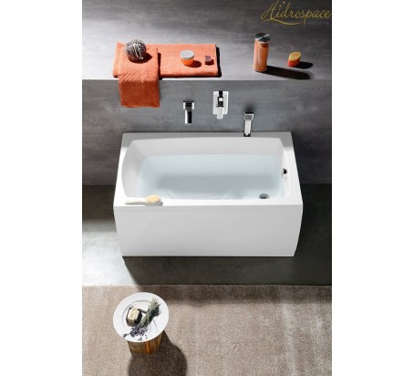 PRATIKA 70 x 120-130-140-150 IDROMASSAGGIO VASCA DA BAGNO RETTANGOLARE 