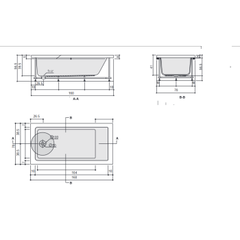 PRATIKA 70 x 160 TUTTO SPAZIO 