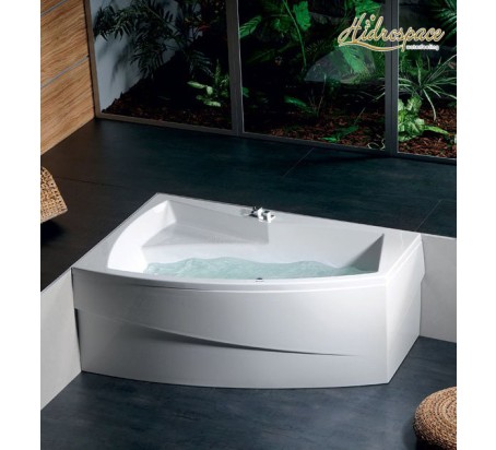 ROSE 100x170 100x160 VASCA DA BAGNO ASIMMETRICA 